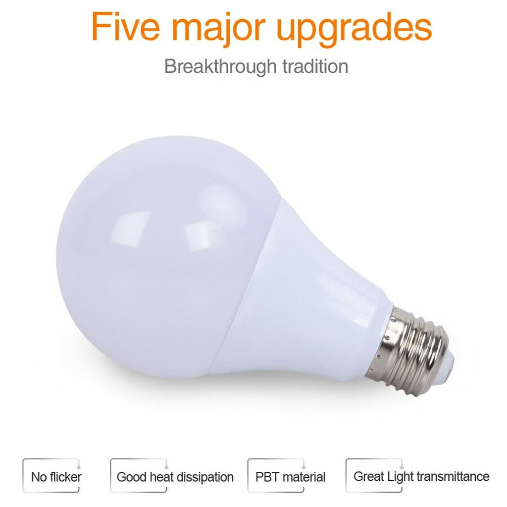 LED E27 A60 18W Cool White 6000K Non-Dimmable Bulb(Energy Saving)~4151